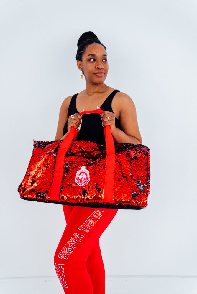 Delta Sigma Theta Luggage Bag Simply Charmed Greek