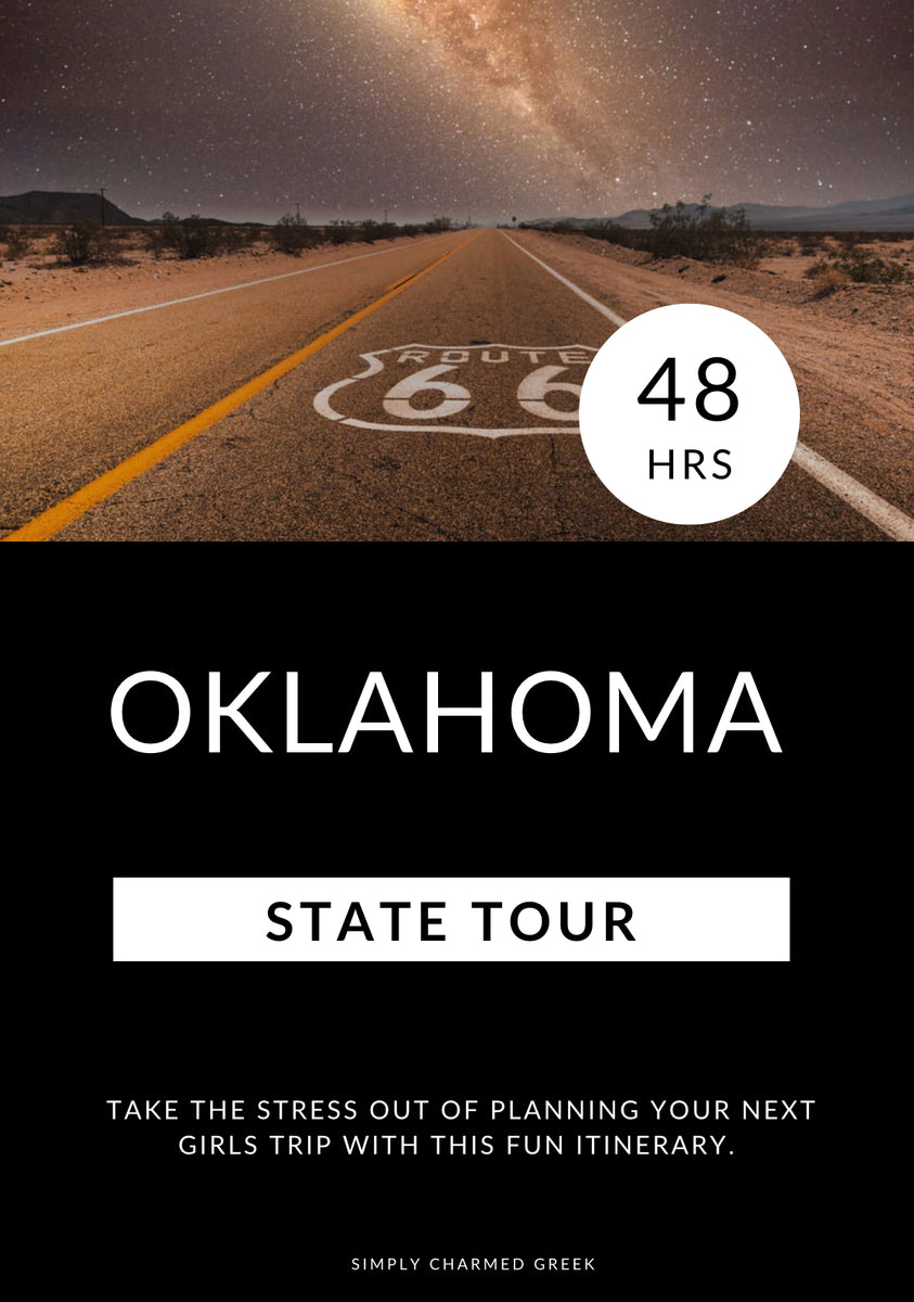 Oklahoma Simply Charmed Greek Travel E-book