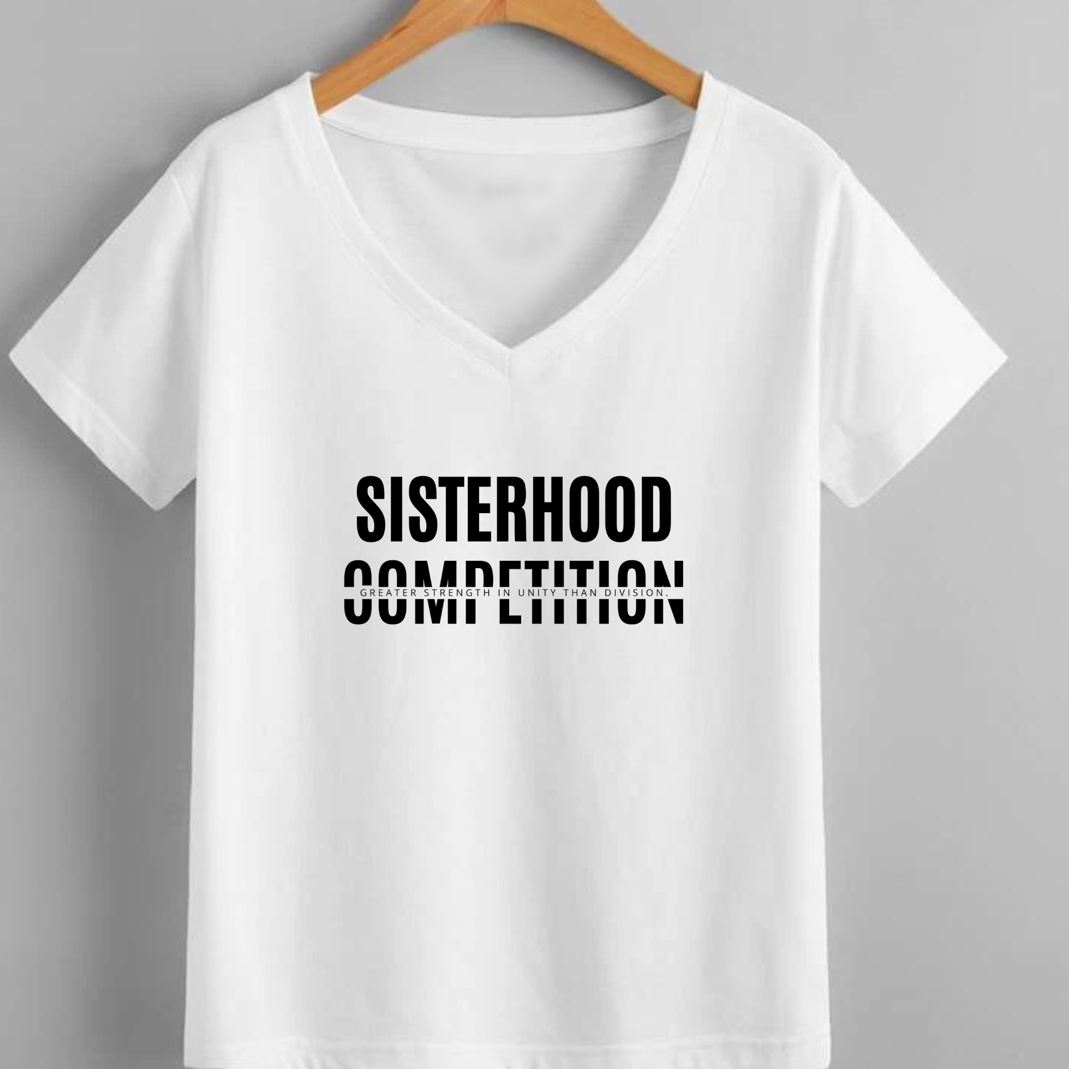 Sisterhood Over Competition Tshirt