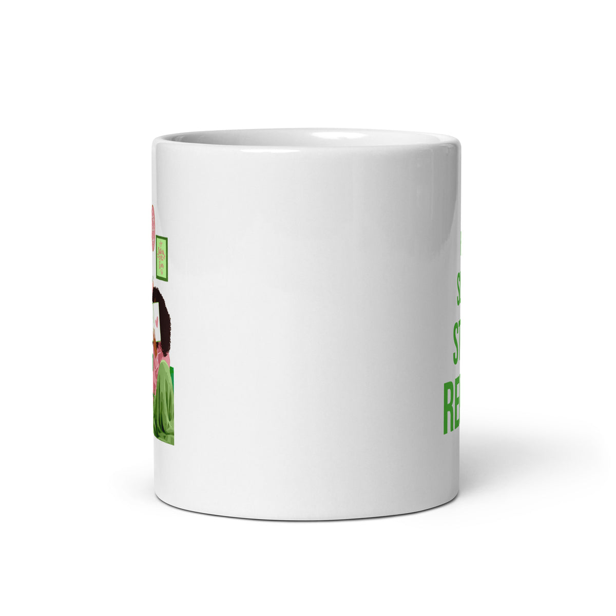 Academic Study Hard Mug – Simply Charmed Greek